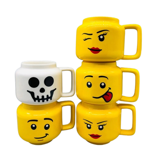 Caneca Emoji Lego